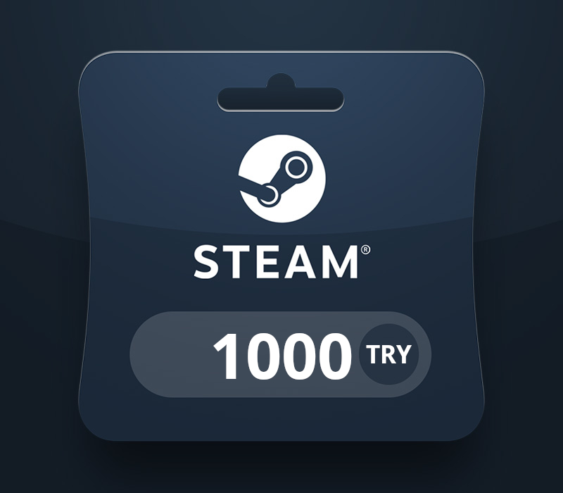 Steam Wallet TRY 1000 Gift Card TR