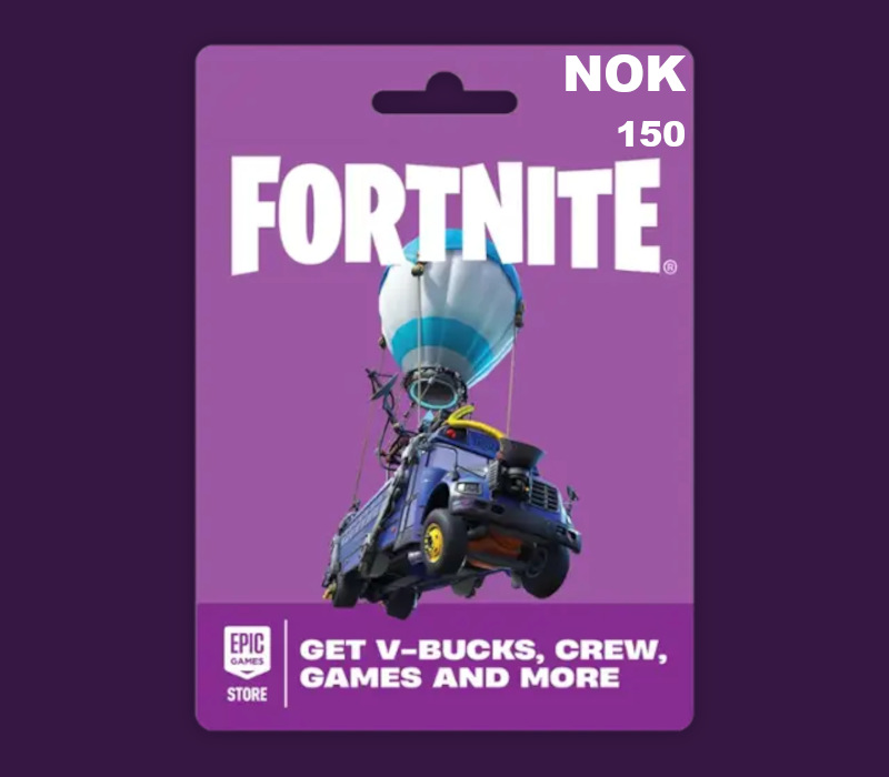 Fortnite NOK 150 PC Epic Games Gift Card NO