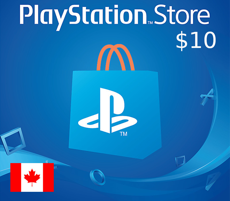 PlayStation Network CAD 10 Gift Card CA